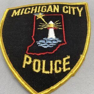 Michigan City Indiana Police Patch New Old Stock